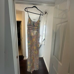Free people open back dress XL